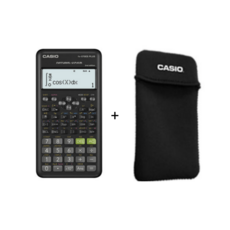 카시오 공학용 계산기 FX-570ES PLUS 2nd, (FX-570ES PLUS2/블랙+파우치포함)카시오정품, 1개