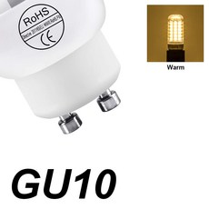 220V LED 전구 E27 빛 E14 옥수수 램프 GU10 스포트 라이트 LED 에너지 절약 조명 B22 옥수수 전구 G9 할로, [04] E14 Warm White, [03] 48leds, [01] 2 Years Warranty, 1개