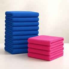 초극세사 경편 fbz 40x60 10장 청소 다용도 크리너 초극세사크리너 극세사행주 경편크리너, 블루 10장