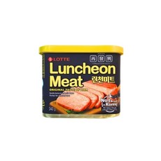 LOTTE 午餐肉 韓國第一品牌 原味火腿, 1個