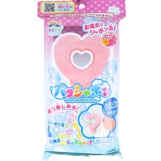 日本NOL洗澡泡泡入浴棒 愛心造型，豐富細緻泡泡，親子沐浴歡樂時光, 1個