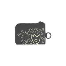 매장정품 와키윌리 WACKY WILLY 키키 미니 월렛 차콜 WA2503BG02CH 499025, F