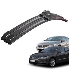 1+1 폭스바겐 CC 전차종 순정 호환형 초밀착 와이퍼 윈도우 브러쉬 와이퍼블레이드, T2-뉴/CC(12-16)-600+450/B2