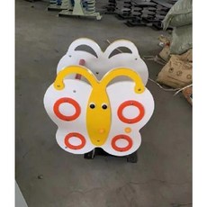동물 스프링 시소 야외 공원 광장 놀이터 리조트 펜션, 60