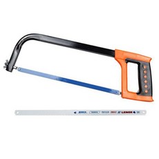 레녹스 쇠톱대 금속 스테인레스 알루미늄 절단, 1개, LENOX 쇠톱대 + LENOX 쇠톱날 1개, LENOX 쇠톱대 + LENOX 쇠톱날