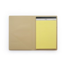 페니체 A5 메모패드 싱글 포켓 노트, 베이지