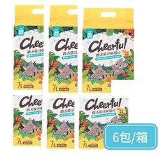 LitoMON 怪獸部落 費洛蒙快樂貓砂 條形豆腐砂, 2.7kg, 6袋, 無香味