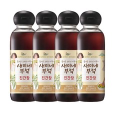 새미네부엌 진간장 450ml 4개