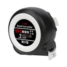 自鎖鋼捲尺，精準測量，耐磨防護，居家工程必備, 1個, 3m