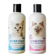 단모 고양이 털엉킴 피모건강 샴푸 컨디셔녀 체취제거 피부보호 윤기털, 1개, 300ml