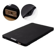 웨어엑스 에어컴팩트 PRO 자충매트 10cm, 블랙
