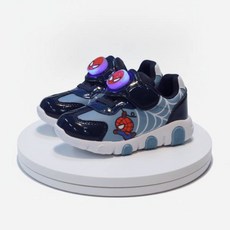 에이비씨 셀렉트 라이트닝 스니커즈 - SPIDER MAN BLUE, 140