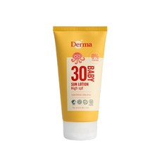 丹麥德瑪 Derma 寶寶有機防水物理防曬霜 150mL, 1個