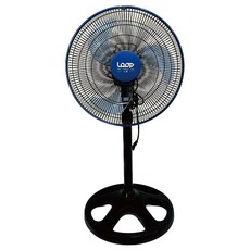 LOOP-立夏 16吋電風扇 - 台灣製立扇/座扇/涼風扇，享24個月保固, 座扇,藍色