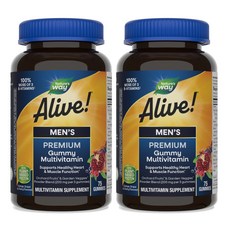 네이쳐스웨이 얼라이브! 맨 프리미엄 구미 멀티비타민, 75정, 2개