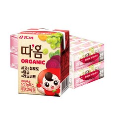 빙그레 따옴 주스 사과 120ml 48팩
