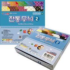 종이나라 전통무늬 2번 색종이, 30매, 10개
