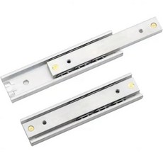 마이크로 서랍 슬라이드 볼 가이드 1세트 2개 구획 16mm 폭 강철 접이식 서랍 강철 볼 슬라이드 레일 가구 하드웨어 피팅 파일 캐비닛용(16mmx250mm-9.9인치), 16mmx250mm-9.9인치