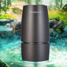 용품 미니 공기정화기 차량용 차량 공기청정기, 01.MACH 차량용 공기청정기-블랙