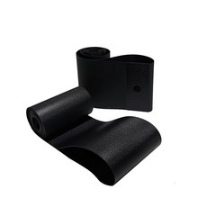 비벨룸 2Pcs - 20인치 림 스트립 폭 80mm 테이프 두께 0.6mm 뚱뚱한 타이어 라이너 나일론 내부 튜브 쿠션 프로텍터 자전거용 펑크 방지 검은색, 26"x65mm, Black