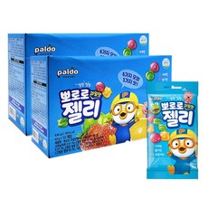 팔도 뽀로로 과일맛 젤리 53g 24개