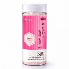 자연담은 히말라야 가는 핑크소금 용기형, 1개, 250g