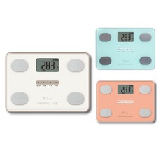FitScan FS-102 體脂計 體重計 體脂肪 BMI 內臟脂肪, 白色, 1個