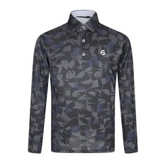 [조르지오페리 골프] 가을신상 짱짱항 스판 기능성 원단으로 편안한 착용감을 보장하는국내생산의 남성 간절기 긴팔 카라 티셔스