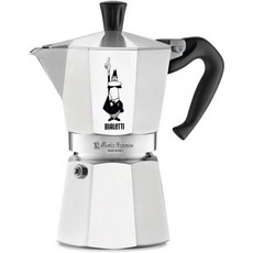 [관부가세포함] Bialetti 비알레티 퍼펙트 모카 비알레티 에스프레소 메이커 플러스 250g 3잔(130ml) 알루미늄 0003544, 6 Tassen