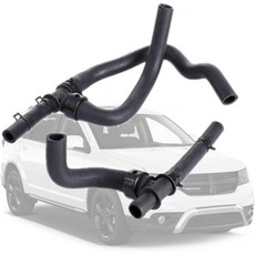 히터 호스 세트 T-형 공급-반환 포함 5058437AK 닷지 저니 2.4VVT 2008-2020 호환 교체 부품 번호 5058437AD 5058437AI USA, 히터 호스 세트 T-형 공급-반환 포함 5058437A