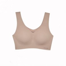 [매장정품] [/크로커다일 이너웨어]쿨 인견 에어홀 V넥 감탄브라 1종 베이지