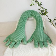 손가락 긴팔 쿠션 모찌 대형 원숭이 80cm 죽부인, 그린
