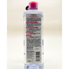 巴黎萊雅 三合一卸妝潔顏水 深層極淨型 玻尿酸高效溫和型, 1件, 保濕型-粉色400ml*1支, 400ml