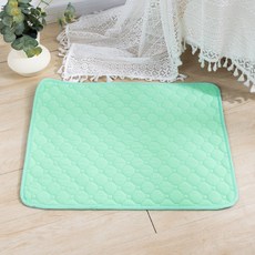 패드 담요 수있는 재사용 자동차 흡수성 가능한 침대 기저귀 용품 좌석 훈련 매트 강아지 애완 동물 소변 커버, 45x35cm, Green