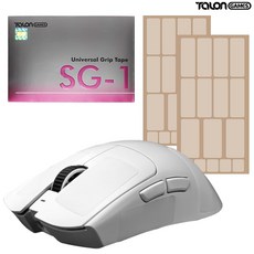 마우스 그립테이프 투명 DIY 논슬립 패치 키보드 지슈라 탈론게임즈 SG01, SG01 세트(TG0160), 1개