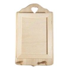 松木【大】愛心雙排勾鑰匙盒︱愛心大key box 松木鑰匙盒 彩繪木器︱麥手作, 愛心雙排勾鑰匙盒, 1個