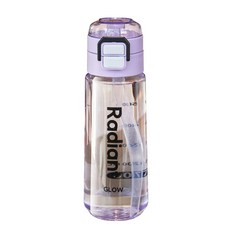 Radiant GLOW 運動水瓶 360°密封防漏, 顏色（紫色）, 1個, 550ml