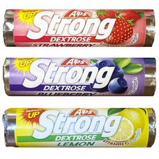 알프스 스트롱 포도당 캔디 (딸기맛 + 블루베리맛 + 레몬맛) 세트, 2세트, 21g