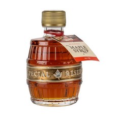 메이플 시럽 홈카페 단풍 터키 힐 슈가부시 등급 6.7파운드 오즈 유리 배럴, 6.7 Fl Oz (Pack of 1), 1개