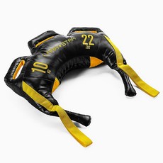 불가리안백 트레이닝용 웨이트백 10kg 수플레스 에너지백 스쿼트 트레이닝, 블랙 앤 옐로우 10KG