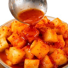 [어사김치] 전라도식 국산 깍두기 무김치, 1개, 2kg