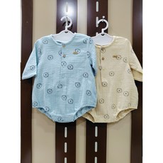 무형광 인증 라몬 요루 거즈면 7부 바디슈트 HZ1-10208