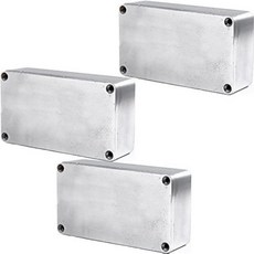 ESUPPORT ESSupport 1590B 115x65x35mm 알루미늄 금속 스톰프 박스 케이스 인클로저 기타 이펙트 페달 팩 3개, ESUPPORT ESSupport 1590B 115x6
