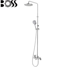 BOSS 台灣製造 SPA沐浴龍頭 淋浴花灑 日本進口陶瓷閥芯 自潔頂噴, 1個