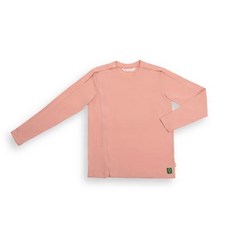 【海夫健康生活館】康澄國際 Kcwear 易穿脫衛生衣 雙肩扣 單側拉鍊 全彈性/春秋冬, 粉橘,34碼, 1個