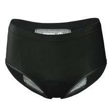 【MORINO】(4件組)石墨烯抑菌無縫生理褲：舒適透氣中腰女內褲，大彈力親膚, L 黑色, 黑色