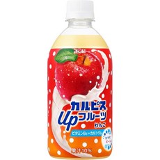 아사히 음료 칼피스 Up 과일 사과 470ml 24개
