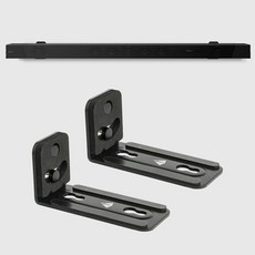 타공형 벽걸이 사운드바거치대 슬림 사운드바 브라켓, 상세페이지 참조, 1개