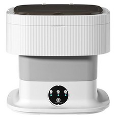 여행용 세탁기 속옷 휴대용 양말 접이식 1인 탈수기 타이머 소형 빨래 항균 캠핑용, A. 타로퍼플 8l, 기본 모델명/품번