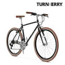 [무료조립] 알톤 턴베리 H21 하이브리드자전거 시마노 21단 700C 하이텐스틸 시마노 원터치 변속레버 클래식디자인 출퇴근 등하교, H21_블랙_430, 무료완조립(98%), 1개, 블랙, 176cm